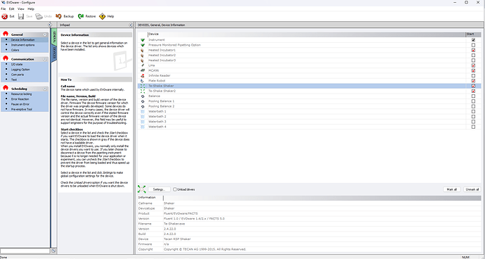 configure